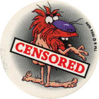 Pog n°62 - Censored - Series 2 - World Pog Federation (WPF)