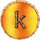 Pog n°12 - K - Word Builder Game - Global Pog Association (GPA)
