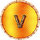 Pog n°21 - V - Word Builder Game - Global Pog Association (GPA)
