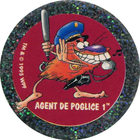 Pog n°32 - AGENT DE POGLICE 1 - Série n°2 - World Pog Federation (WPF)