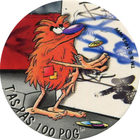 Pog n°68 - T'AS PAS 100 POG - Série n°2 - World Pog Federation (WPF)