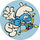 Pog n°1 - Les Schtroumpfs - Caprice des Dieux - World Pog Federation (WPF)