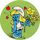 Pog n°16 - Les Schtroumpfs - Caprice des Dieux - World Pog Federation (WPF)