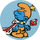 Pog n°22 - Les Schtroumpfs - Caprice des Dieux - World Pog Federation (WPF)