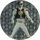 Pog n°83 - Power Rangers - Dos bleu - World Pog Federation (WPF)