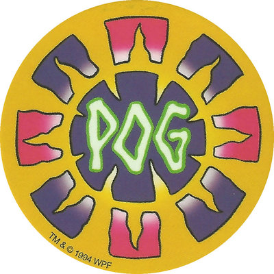 Pog n° - Série 1 - Original Vintage - World Pog Federation (WPF)