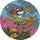 Pog n°26 - POG Rider - Série 1 - Original Vintage - World Pog Federation (WPF)