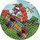 Pog n°19 - Skate cross - Série 3 - Street Style - World Pog Federation (WPF)