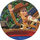 Pog n°2 - Woody au micro - Toy Story - McDonald's - World Pog Federation (WPF)