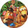 Pog n°39 - Deux amis et une bergère - Toy Story - McDonald's - World Pog Federation (WPF)