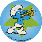 Pog n°7 - Schtroumpf Musicien 1 - Les Schtroumpfs - World Pog Federation (WPF)