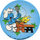 Pog n°19 - Schtroumpf Cuisinier 2 - Les Schtroumpfs - World Pog Federation (WPF)