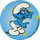 Pog n°42 - Schtroumpf Moralisateur - Les Schtroumpfs - World Pog Federation (WPF)