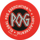 Pog n°21 - Red POG - Series #1 - Global Pog Association (GPA)