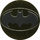Pog n°50 - Bat Emblem - Batman - World Pog Federation (WPF)