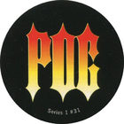 Pog n°31 - Flame LOGO - Series #1 - Global Pog Association (GPA)