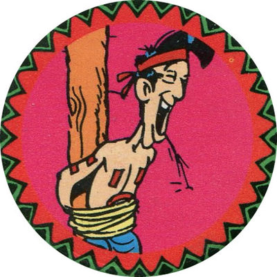 Pog n° - Lucky Luke - Petit Brun Extra - World Pog Federation (WPF)