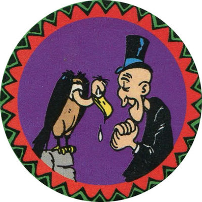 Pog n° - Lucky Luke - Petit Brun Extra - World Pog Federation (WPF)