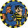 Pog n°9 - Rantanplan et Joe Dalton - Lucky Luke - Petit Brun Extra - World Pog Federation (WPF)