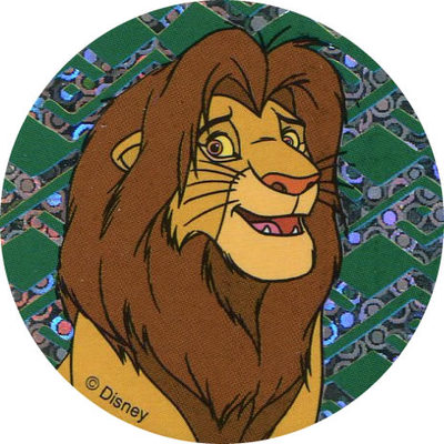 Pog n° - Le Roi Lion - World Pog Federation (WPF)