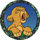 Pog n°15 - Bébé Simba pleure - Le Roi Lion - World Pog Federation (WPF)