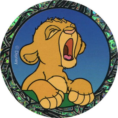 Pog n° - Le Roi Lion - World Pog Federation (WPF)